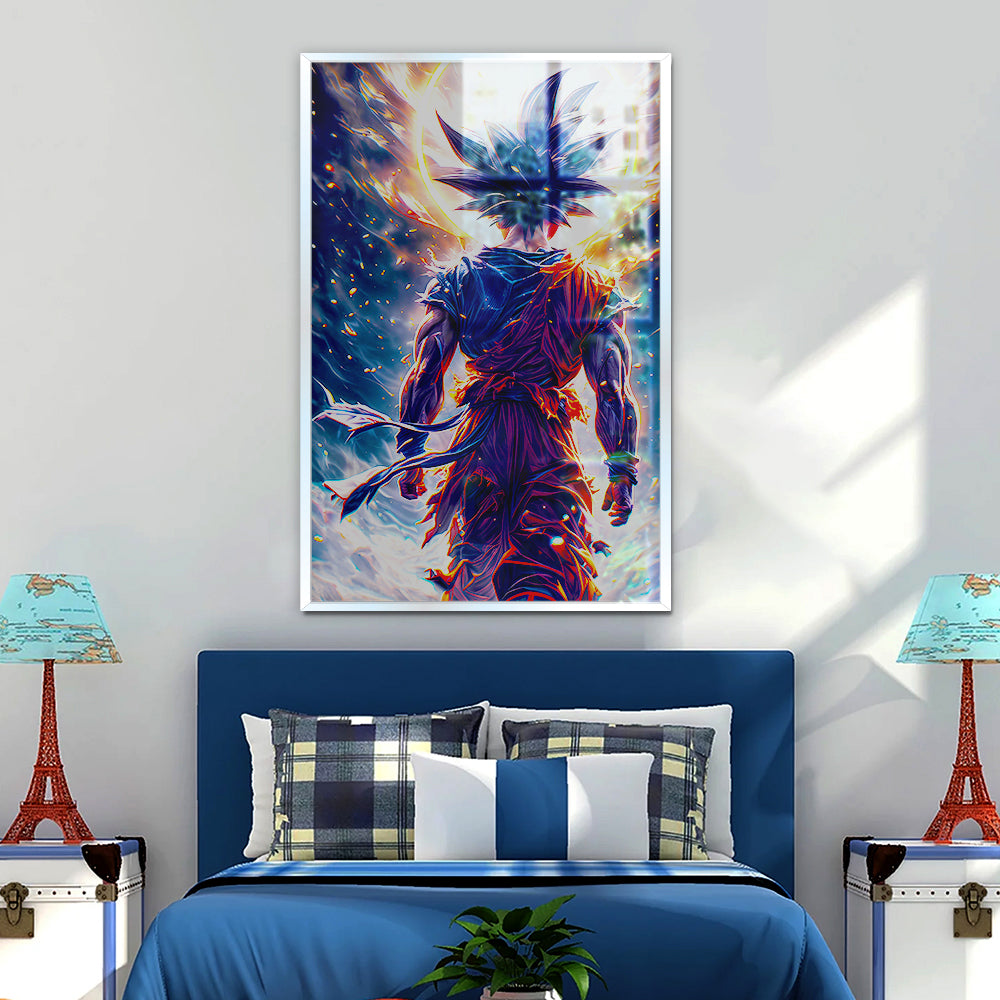 Goku From Dragon Ball Z Anime Wall Canvas Painting 4