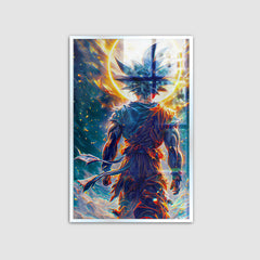 Goku From Dragon Ball Z Anime Wall Canvas Painting 4