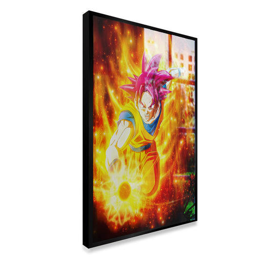 Goku From Dragon Ball Z Anime Wall Canvas Painting 6