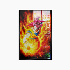 Goku From Dragon Ball Z Anime Wall Canvas Painting 6