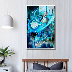 Vegeta From Dragon Ball Z Anime Wall Canvas Painting 1