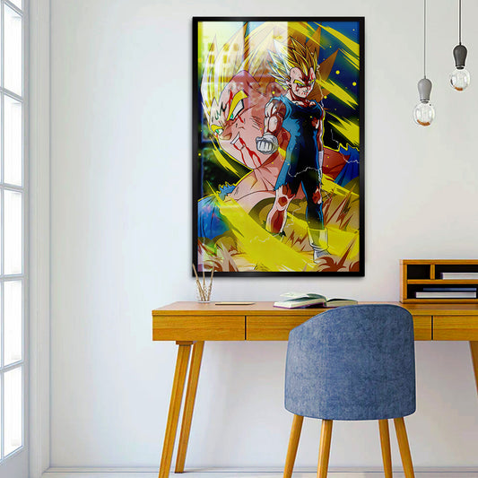 Vegeta From Dragon Ball Z Anime Wall Canvas Painting 2