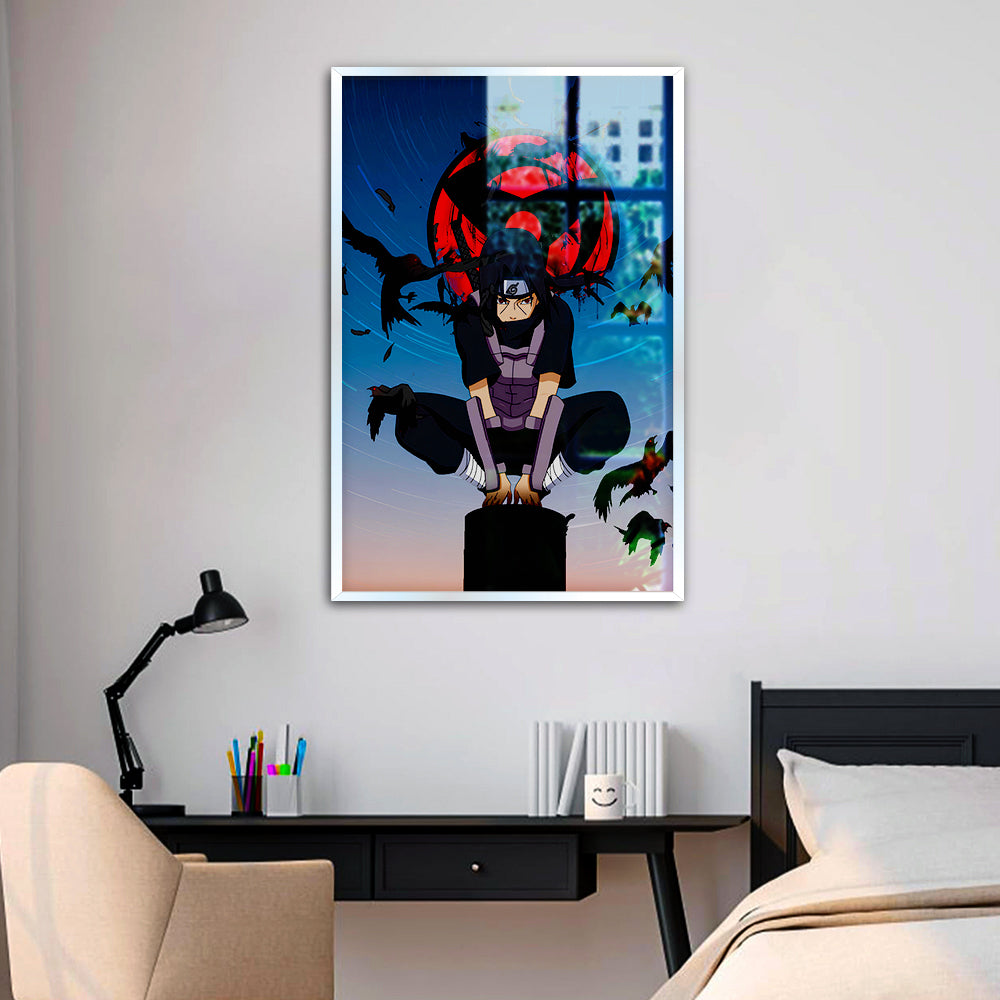 Itachi From Naruto Anime Wall Canvas Painting 2