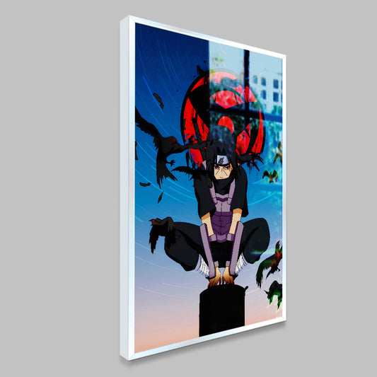 Itachi From Naruto Anime Wall Canvas Painting 2