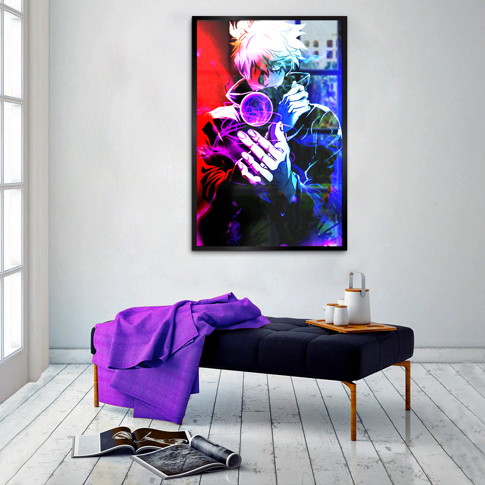 Gojo From Jujutsu Kaisen Anime Wall Canvas Painting 3