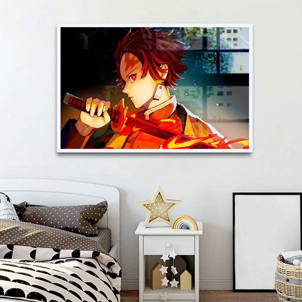 Demon Slayer Characters Anime Wall Canvas Paintings 9