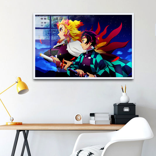 Demon Slayer Characters Anime Wall Canvas Paintings 12