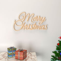 Merry Christmas Text LED Neon Light (Available in Multiple Colors)