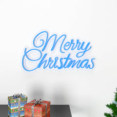 Merry Christmas Text LED Neon Light (Available in Multiple Colors)