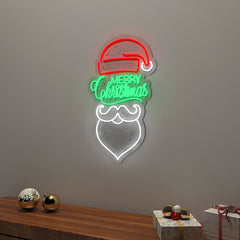 Merry Christmas Santa LED Neon Light