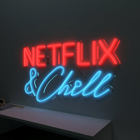 Netflix & Chill Neon LED Light