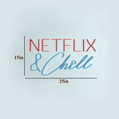 Netflix & Chill Neon LED Light