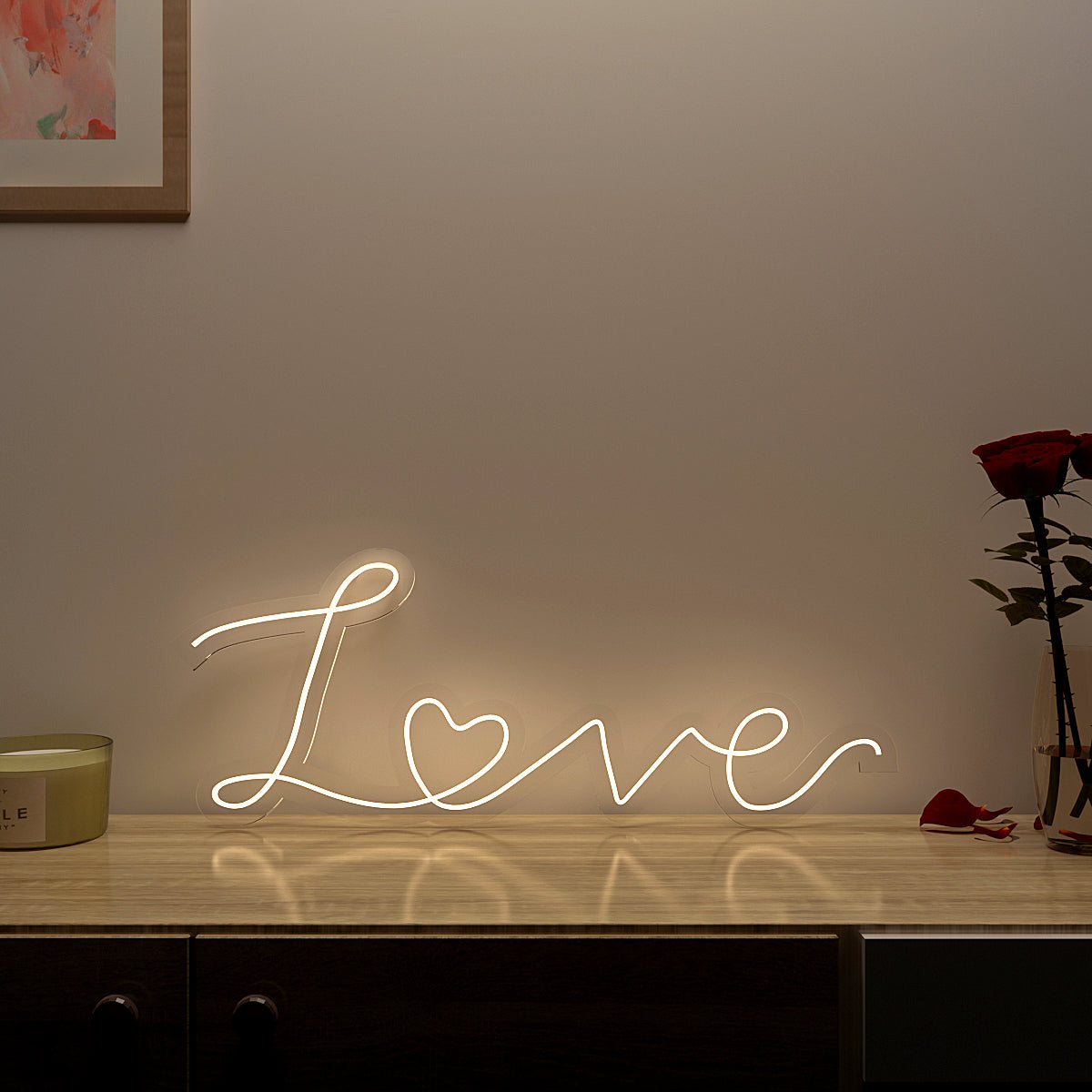 Love Neon LED Light (Available in Multiple Colors)