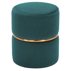 Gracy Velvet Ottoman/Poufee Stool