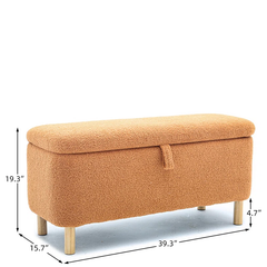 Ranzy  Puff Storage Bench