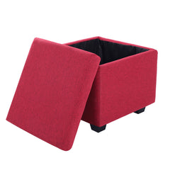 Square Stoage Ottoman With Storage Stool