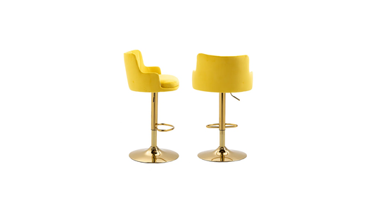 Musturd Color Oliver Bar Stool