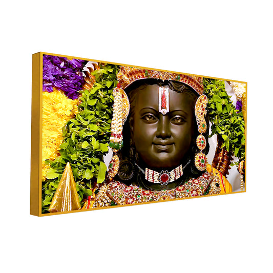 Divine Shri Ram Face Canvas Wall Paintings & Arts