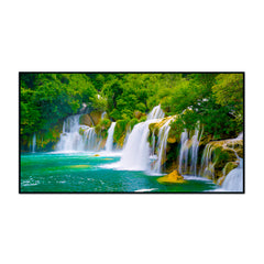 Vibrant Waterfall  Nature Scenery of Colorful Canvas Wall Paintings & Arts