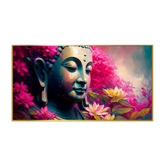 Nirvana Lord Buddha Canvas Wall Paintings