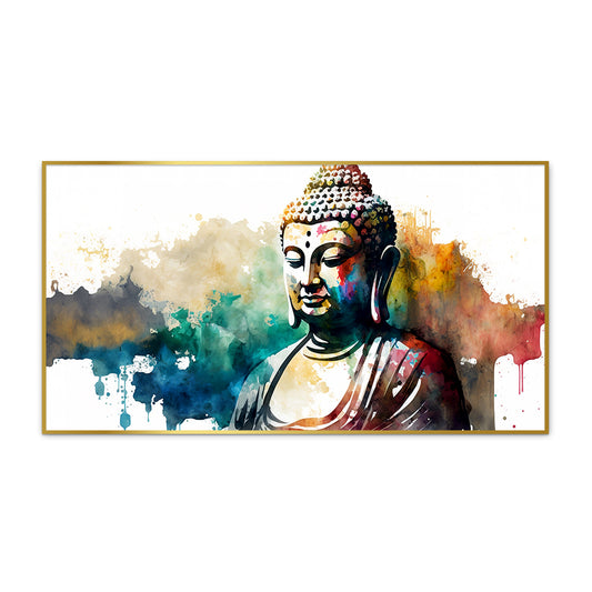 Artistic Meditating Buddha Canvas Paintings