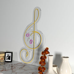 Music Note Neon LED Light