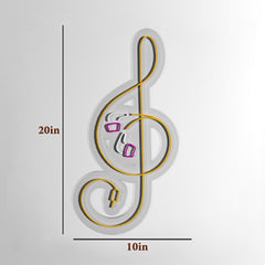 Music Note Neon LED Light