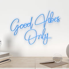 Good Vibes Only Neon LED Light (Available in Multiple Colors)