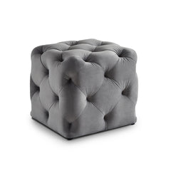 Square Tufted Velvet Ottaman/Poufee Stool