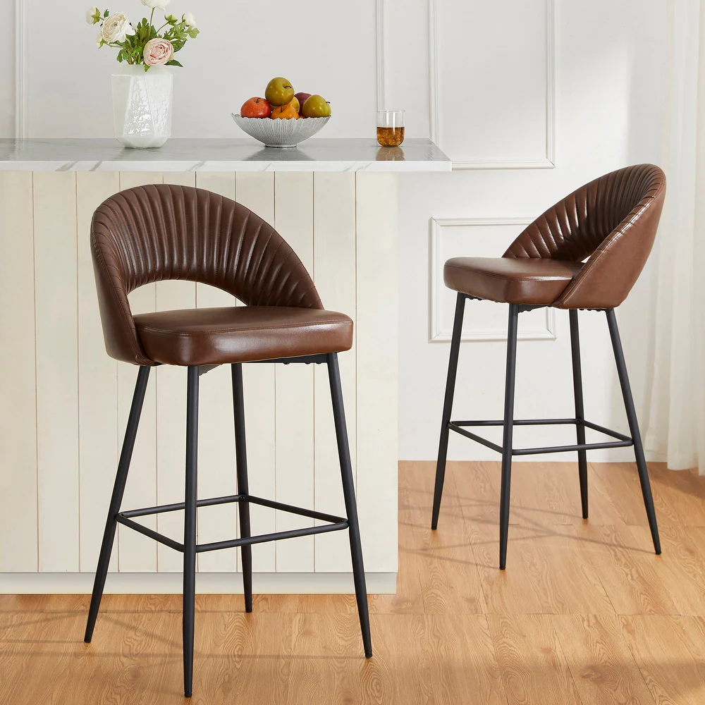 Brown  Elmore Bar Stool