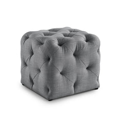 Square Tufted Velvet Ottaman/Poufee Stool