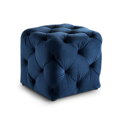 Square Tufted Velvet Ottaman/Poufee Stool