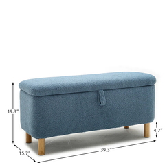 Ranzy  Puff Storage Bench