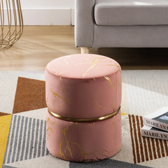 Joseph Velvet Ottoman/Poufee Stool