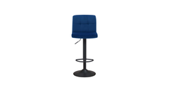 Blue Color Neo Swiel Adjustable Bar Stool