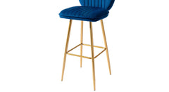 Blue Color Rafael Bar Stool