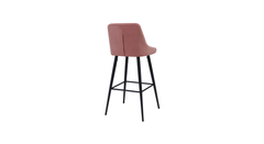 Pink Color Daulton Counter Stool