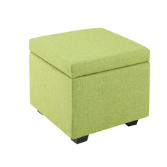 Square Stoage Ottoman With Storage Stool