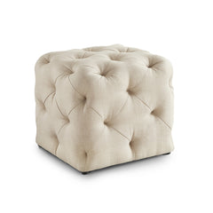 Square Tufted Velvet Ottaman/Poufee Stool