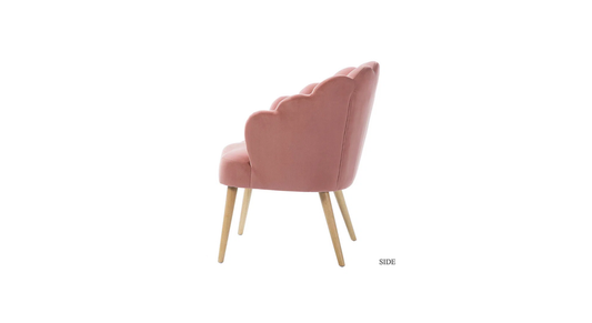 Pink Rae Accent Chair