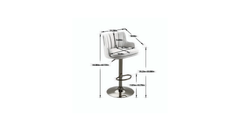 Grey Color Oliver Bar Stool