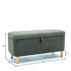 Ranzy  Puff Storage Bench