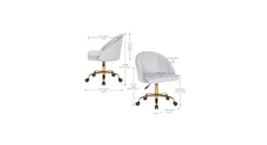 Grey Hindmen Task Chair