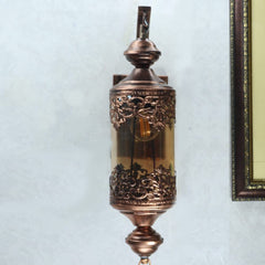 Antique Copper Rustic Lantern Wall Light Fixtures