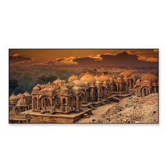 Jaisalmer Chhatris Framed Wall Art