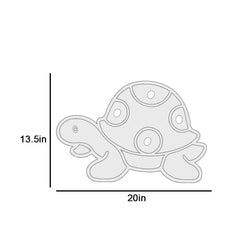 Baby Turtle Backlit Wooden Wall Décor