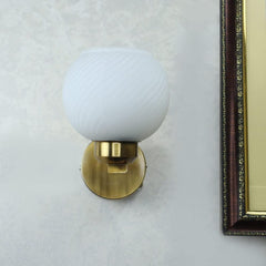 Square Post in Antique Wall Light