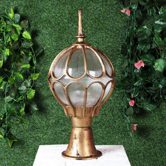 Ancient Era Designer Globe Outdoor Gate Light