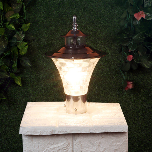 Textured Glass Designer Mini Outdoor Light