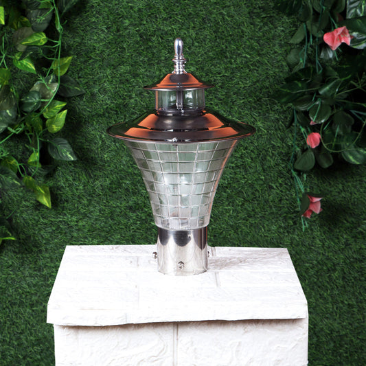 Textured Glass Designer Mini Outdoor Light